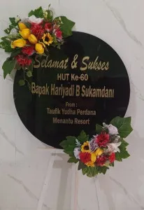 Papan Akrilik Ucapan Ulang Tahun Seluma